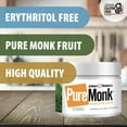 Pure Monk v25 Monk Fruit Extract Sweetener Sugar Free 3.5oz 100 Servings