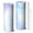 White-1, variant on 20oz Stainless Steel Skinny Tumbler with Telescopic Straw, Vacuum Insulated Slim Travel Cup, 360° Full Wrap Printed, Fluid Smoke Aurora Art Style