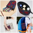 thumbnail image 5 of Picia Wild Berries Print Telescopic Pencil Case, Telescopic Pen Holder Telescopic Pencil Pouch Bag Stationery Pencil Case Box Storage Organizer Makeup Bag, 5 of 6