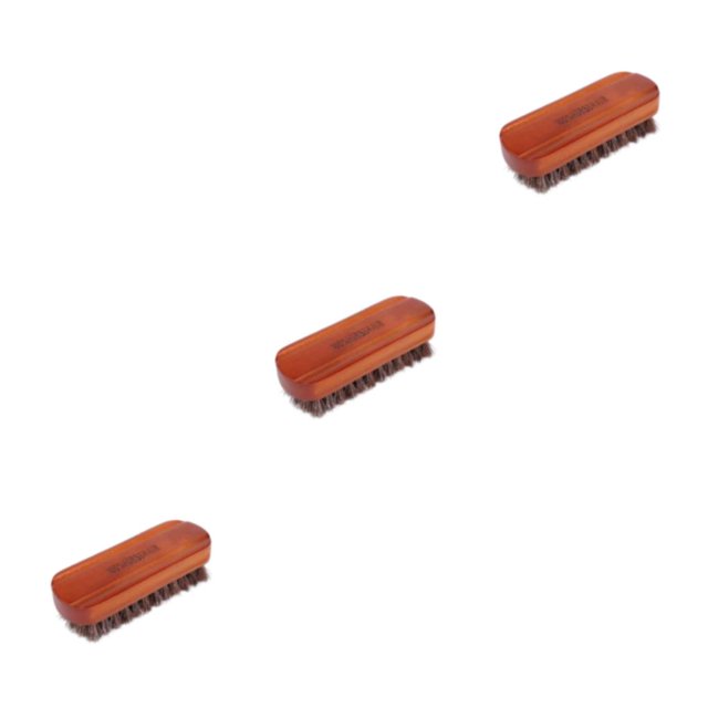 Yuarrent Ropa zapato Animal pelo cepillo pulido cuero herramienta limpieza cepillos desechos para bolso bolso muebles marrón Type1 NO1