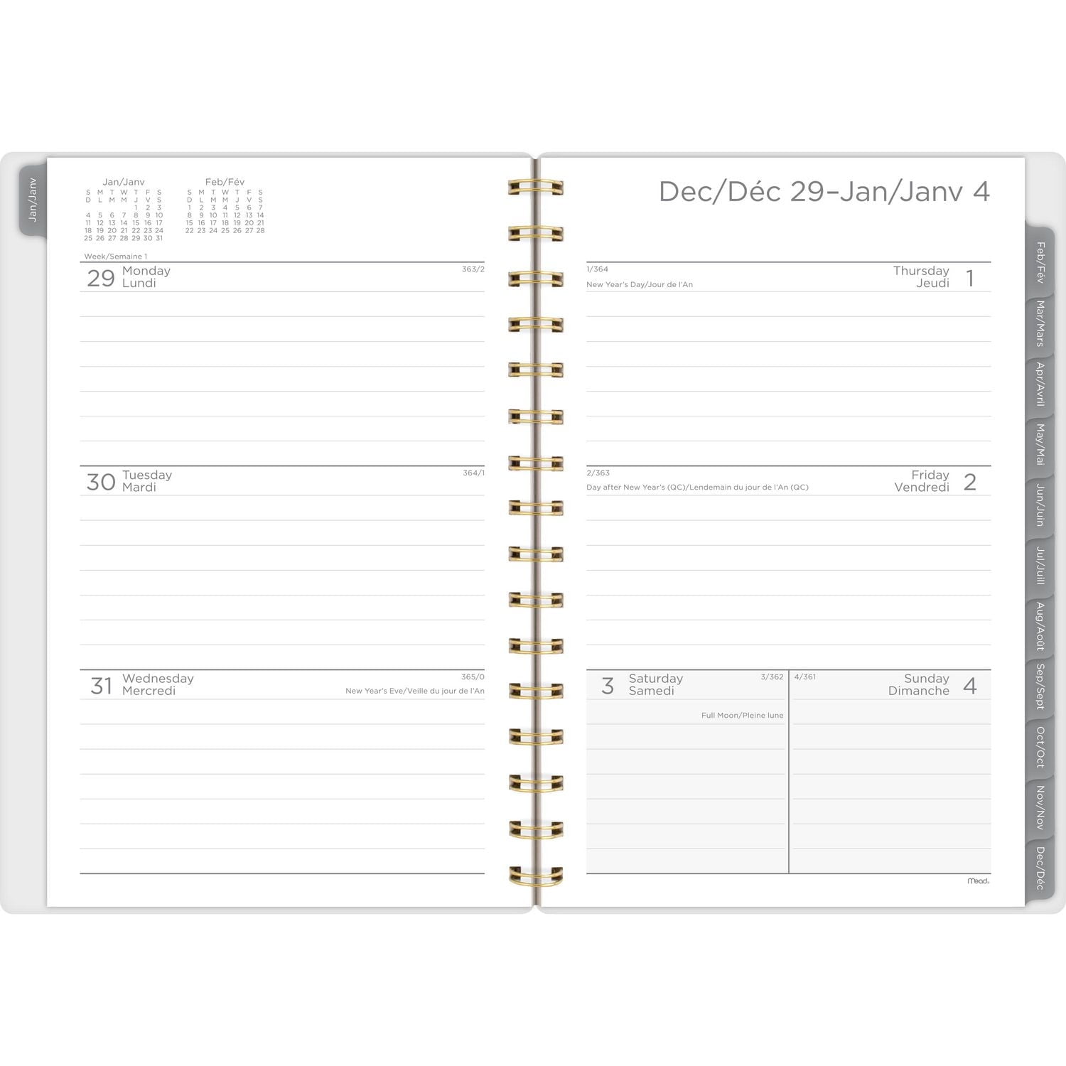 2026 Mead® Posey Small Weekly Planner, Planner
