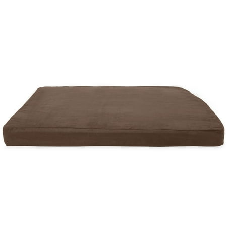 FurHaven Pet Dog Bed | Deluxe Memory Foam Quilted Suedine