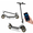 Standard, variant on 500W Electric Scooters with 19mi Range, Max 19mph Foldable Commuting Escooter for Adults, 8.5'' Solid Tires Portable E-Scooter for Teens