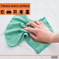thumbnail image 5 of Superio Microfiber Cloths for Cleaning 12'' Washcloths For Auto, Home, And Office, 5 of 5