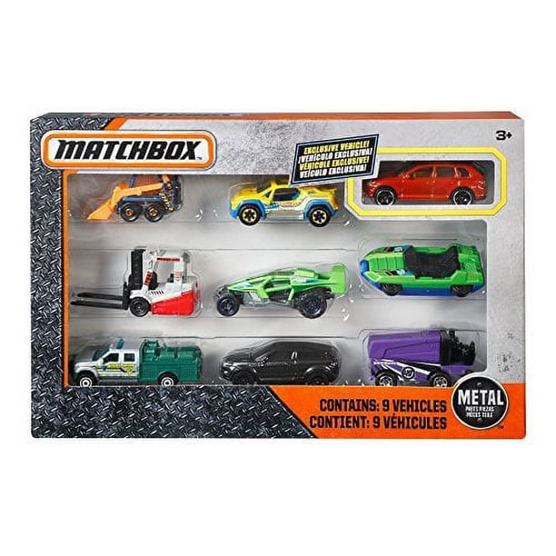 Matchbox 9-Car Gift Pack - Assorted Styles for Toy Stores