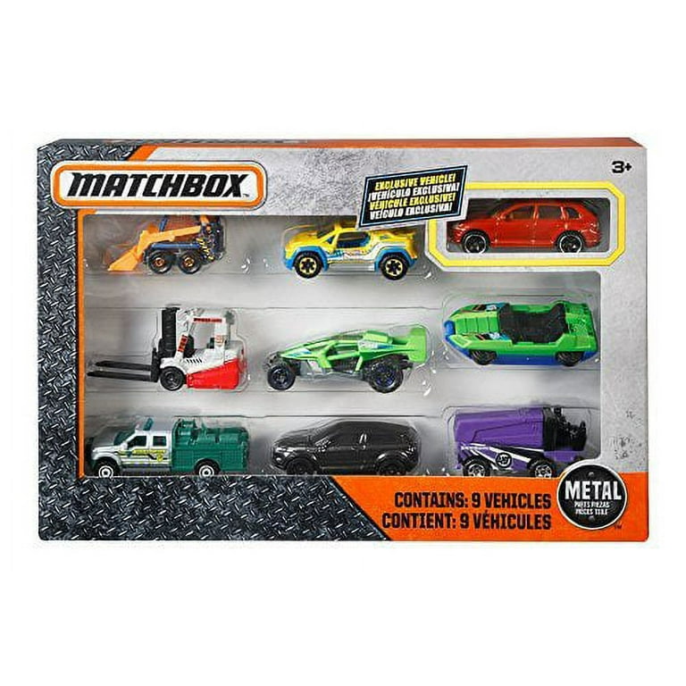 Matchbox X7111 9-Car Gift Pack (Styles May Vary)