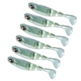 thumbnail image 1 of Señuelo de pesca, 6 piezas de PVC, cebo suave, aparejos de pesca, señuelo falso, salida de alta intensidad, 1 of 8
