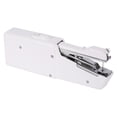 thumbnail image 1 of Portable Multifunctional Handheld Sewing Machine for on The Spot Repairs and Alterations White with 3 Bobbins Needle Threader Spool Pin, 1 of 8