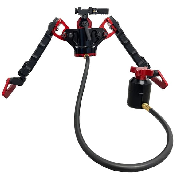 Accu-Tac Hydro-Bipod Arca Spec QD, Hydraulic Vertical Adjustment, Flexible Leg Positioning, Arca Interface (HYBA-0500)