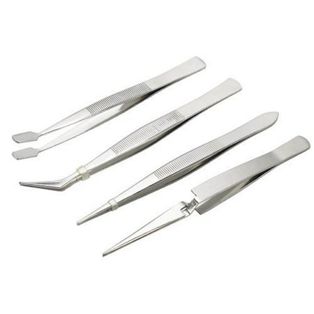 Wideskall® 4 Pieces All Purpose Precision Tweezer Repair Tool (Best Multi Purpose Power Tool)