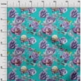 thumbnail image 2 of oneOone Cotton Poplin Fabric Triangle Geometric Printed Fabric 1 Yard 42 Inches Wide, 2 of 5