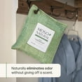 thumbnail image 2 of Moso Natural Air Purifying Bag, 200g Green, Bamboo Charcoal Odor Absorber and Small Space Deodorizer, Closet Odor Eliminator and Car Air Freshener, 2 of 8