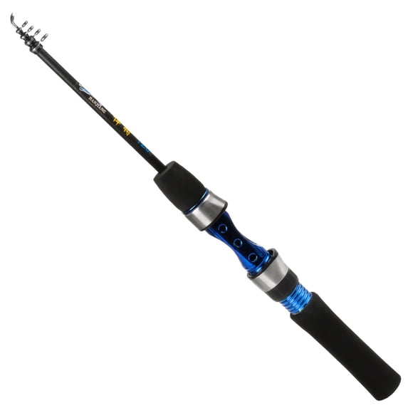 Sougayilang Ice Fishing Rod Winter Short FRP Fiber Lightweight Spinning Fishing Pole