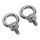 thumbnail image 4 of Riel de ojal seguro para cuerdas elásticas, ideal para kayaks, canoas y botes Montaje de riel de kayak de acero inoxidable, 4 of 8