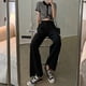 thumbnail image 3 of Women's Pants Wide and Straight Leg Pants High Waist Suit Pants Solid Color, 3 of 5