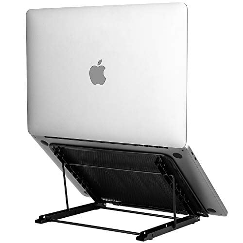 Notebook Riser Acrylic Ergonomic Laptop & MacBook  Stand work office home 