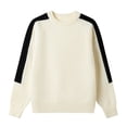 thumbnail image 1 of JHLZHS Spring Jacket Men Men's Pullover Knitted Sweater Casual Loose Fit Sweater Mens Motorcycle Jacket 252, 1 of 3