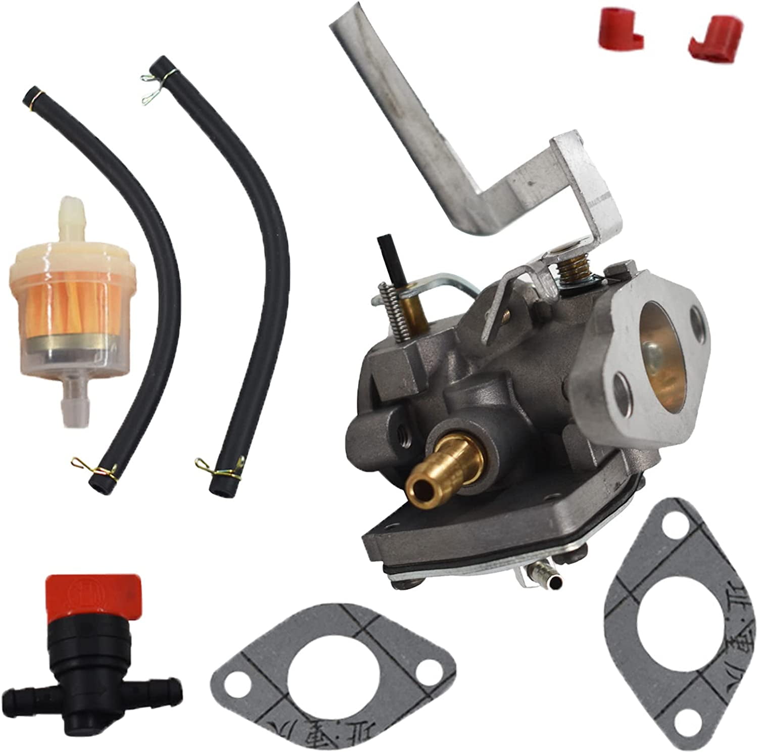 PETU Carburetor with Gaskets Replacement for Tecumseh Jiffy Ice Auger