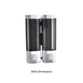 thumbnail image 3 of Inteprter Dispensador de fluidos de 300ML, contenedor de Gel de rellenable, botella de prensa para colgar en la pared, reutilizable para el hogar, Juegos de accesorios de baño Blanco 2PCS Inteprter HA071891-03, 3 of 6