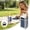 B, variant on High-Capacity Solar Power Bank with Built-in Cables - Portable Outdoor Charger for Camping, Hiking & Travel, Compatible with All Mobile Devices