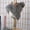 Gray, variant on Women Winter Knit Hat with Antlers Plush Thick Beanie Ear Cover Deer Horn Cap
