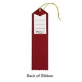 thumbnail image 2 of RibbonsNow Science Fair 2nd Place Ribbons - 50 Red Ribbons with Card & String, 2 of 2