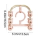 thumbnail image 2 of Perchero De Plástico Tendedero plegable multifuncional rosa con 20 pinzas para ropa, ideal para uso en interiores y exteriores. JASKFLY, 2 of 7