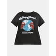 thumbnail image 5 of Terra & Sky Women's Plus The Rolling Stones Voodoo Lounge Graphic Tee, Sizes 0X-5X, 5 of 5