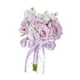 thumbnail image 4 of Ramo de novia Strade Fareast Limited Flores artificiales para Día de San Valentín Púrpura claro, 4 of 8