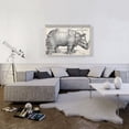 thumbnail image 2 of ARTCANVAS The Rhinoceros 1515 Canvas Art Print by Albrecht Durer - Size: 40" x 26" (0.75" Deep), 2 of 9