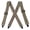 23khaki, variant on Adjustable Suspenders for Men Strong Metal Clip Elastic Brace for Formal Suit