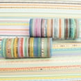 thumbnail image 2 of YUBX 60 Rolls Skinny Washi Tape Set Gold Foil Masking Basic Patterns Decorative Tapes, 2 of 7