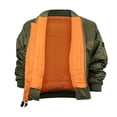 thumbnail image 2 of Mens MA-1 Flight Jacket, Sage, XL 099598046019, 2 of 3