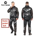 thumbnail image 2 of WEST BIKING MTB Conjuntos de chaqueta de ciclismo para hombre y mujer, impermeable, resistente al viento, impermeable, pantalones de jersey reflectantes, ropa de ciclismo, 2 of 5