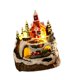 thumbnail image 2 of Casa Navideña, Estatuilla de Construcción de Resina, Casa de Construcción Coleccionable de Poliresina Navideña para Escaparate de Tienda, Re Papá Noel, 2 of 8