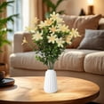 thumbnail image 4 of Elegant Uli Flower Floral Arrangement - Realistic and Silk Home Decoration for Living Room, Bedroom, 4 of 4