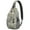 Grey-4, variant on Boho Daisy Sling Bag - Artistic Vintage Flower Chest Bag with Versatile Wear & Durable Design - Sunny Daypack for Spring, Summer, Autumn Travel