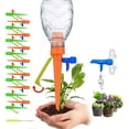thumbnail image 1 of Rawiri Kit de riego por goteo, ciencia, riego automático de plantas, sistema de bricolaje, equipo de riego por goteo, válvula ajustable para jardín, hogar, interior, exterior/flores de parque (15, 1 of 5