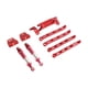 thumbnail image 1 of Juego de amortiguadores y soportes de varilla de tracción de metal para coches RC, accesorios de bricolaje rojo, 1 of 9