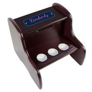 Personalized Volleyball Espresso Two Step Stool