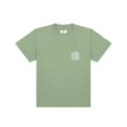 thumbnail image 1 of Camiseta de algodón para hombre y mujer, camisa con estampado básico de Anime Y2K, ropa informal de gran tamaño, de veranoArmy green, 1 of 5
