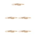 thumbnail image 3 of Langgg Mode Ceinture Bretelles Réglables Étroites Simple Style Métal Feuilles Exquise Enveloppe Valentines Ceintures de Jour pour les Femmes Robes TYPE6 NO6, 3 of 6