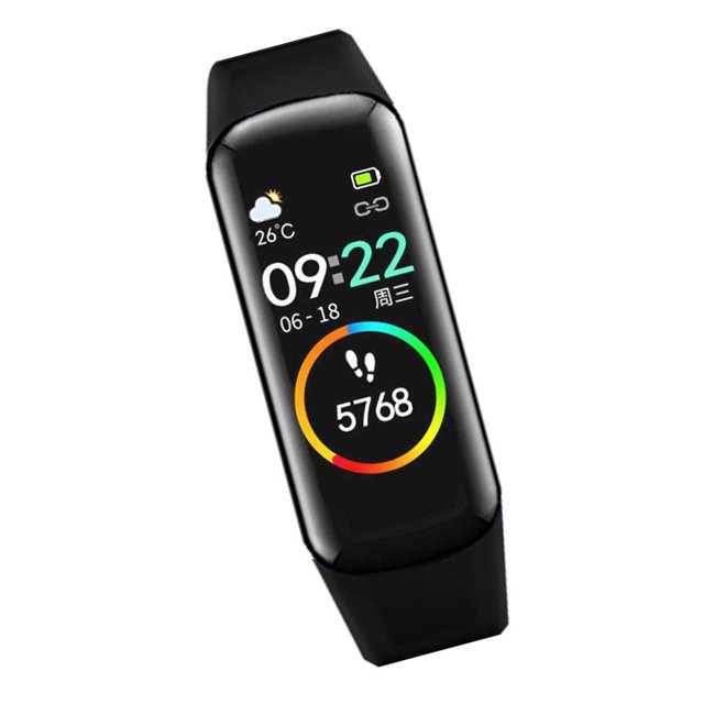 Reloj de seguimiento de actividad física Baoblaze con monitor de frecuencia cardíaca y presión arterial Bluetooth 4.0