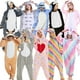 thumbnail image 2 of Pijamas de franela de dibujos animados para hombres y mujeres, ropa de dormir Unisex, mono de unicornio, Kigurumi Totoro, disfraces de Anime para adultos, Invierno, 2 of 4
