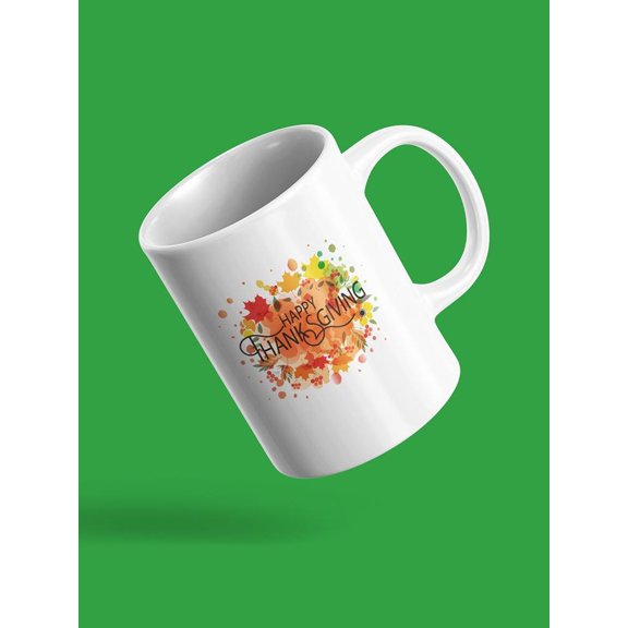 Thanksgiving Colorful Paint Mug Unisex's -Image by Shutterstock