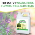 thumbnail image 2 of Organic All-Purpose Liquid Plant Food - Use on All Outdoor Plants: Flower Beds, Vegetable Gardens, Container Gardening | Concentrated Liquid Fertilizer Alternative (32oz, Mixes to 32 Gallons), 2 of 5