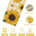 thumbnail image 2 of Easter Egg Table Runner Happy Easter Spring Colorful Eggs Table Runner Dresser Scarves for Party Dinner Gatherings rations, 2 of 6