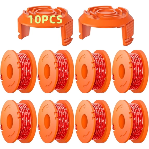20 Pack WA0010 Trimmer String Compatible with  Weed Eater, 0.065" Autofeed Replacement Spool Trimmer Line