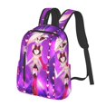 thumbnail image 2 of Hazbin Hotel Angel Dust Dance Backpack Bookbag School Bag Unisex Daypack Lightweight Adjustable Satchel Travel Bag, 2 of 8