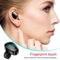 thumbnail image 5 of Earphones for Kids, Hwkond Bluetooth Headphones Touches LED Digital Display Screen 5.3 Bluetooth Chip HIFI Stereo Surround Sound Intelligent Noise Reduction Low Latency, Black, Up to 60% Off, 5 of 7